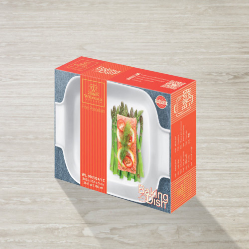 Форма для запекания с ручками 20,5x16,5x5 см WL-997024/1C