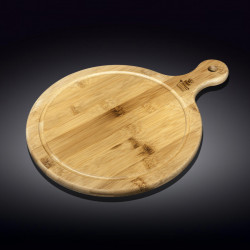 Доска сервировочная с ручкой 34x25,5 см WL-771099/A