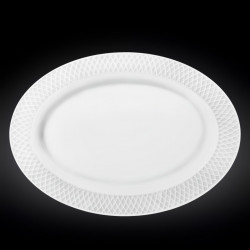 Блюдо овальное 35x25 см WL-880103-JV/1C